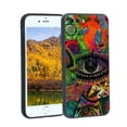 thumbnail image 1 of Compatible with iPhone 8 Plus Phone Case, Abstract-Psychedelia-Hippie-42 Case Silicone Protective for Teen Girl Boy Case for iPhone 8 Plus, 1 of 1