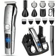 thumbnail image 2 of Men's Beard Trimmer Grooming Kit Cordless Body Shaver Mustache Nose Hair Clipper, 2 of 9