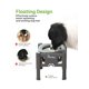 thumbnail image 3 of Stainless Steel Water Bowl With 3 Adjustable Heights, Food Water Bowl For Dogs and Cats, Anti-spill, 3 of 4