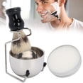 thumbnail image 1 of JUEGO DE CEPILLOS DE AFEITAR, 4 piezas de afeitar portátil para viajar para hombres para casa, 1 of 7