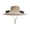 Beige, variant on Unisex Solar Powered Fan Sun Hat with Dual Fans for Fishing, Hiking, and Camping, Ventilated Wide Brim, UV Protection