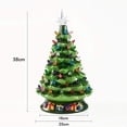 thumbnail image 4 of Árbol de Navidad Joiedomi Cerámica Preiluminado 15 pulgadas 70 luces, 4 of 7