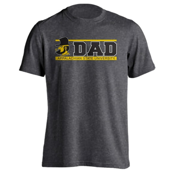 Appalachian State Mountaineers Proud Parent Dad Short Sleeve T-Shirt