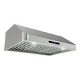 thumbnail image 5 of Streamline 30 in. Gattola Ducted Undermount 406 CFM Range Hood in Brushed Stainless Steel with Baffle Filters, Touchpad Control, LED Lights, 5 of 17