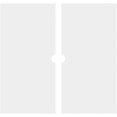 thumbnail image 4 of Embry Architectural Grade PVC Contemporary Ceiling Medallion 28"OD x 2"ID x 9 3/4"C - Two Piece, 4 of 11