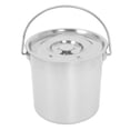 thumbnail image 1 of OULII Stainless Steel Compost Pail For Kitchen Compost Bin Liquid Holding Silver 1Pack, 1 of 8