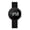 All Black, variant on Elegant Women's LED Digital Watch, Date & World Time, Gold Bezel, Silicone Strap, Battery Powered, Minimalist Design, Ideal Gift