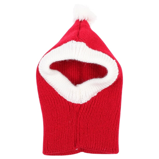 Sombrero para perro y gato, accesorio para disfraz de Navidad, para perros pequeños, gatos, gorro cálido de invierno (S)