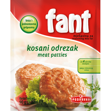 Fant Seasoning Mix for Meat Patties, 3.2oz (Best Seasoning For Spinach)