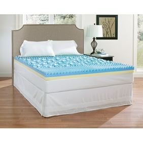 Comfort Dreams Ultra Soft 4 Inch Memory Foam Mattress Topper