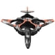 thumbnail image 3 of Avión de control remoto, aviones de espuma de control remoto de 2,4 Ghz para niños, dron con rociador acrobático con luces LED, 3 of 8