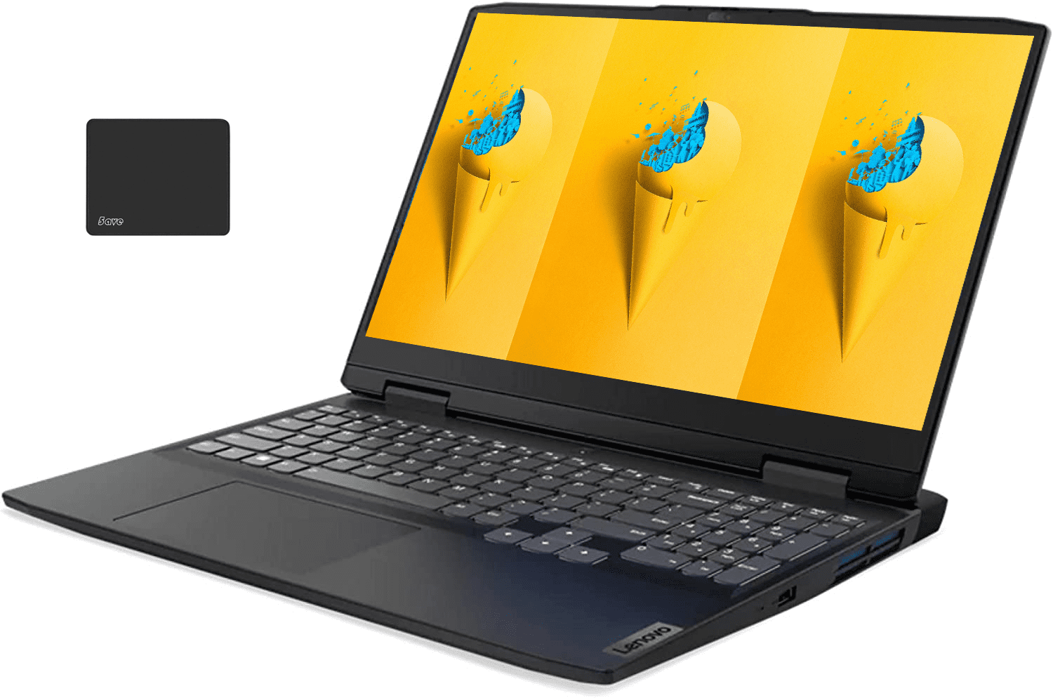 Lenovo Ideapad Gaming 3i laptop, 15.6" FHD IPS 120Hz, NVIDIA GeForce RTX 3050 Graphics, Intel 14-Core i7-12700H, 64GB RAM, 4TB PCIe SSD, RJ45, Backlit, WiFi6, Windows 11 H, Grey, with 5ave Mousepad