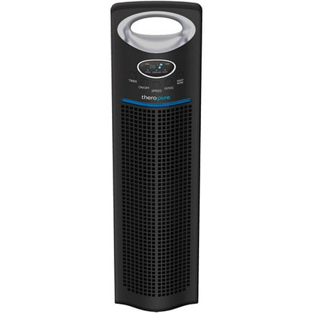 Therapure 440 UV Germicidal, HEPA Style Air Purifier, 3-Speed, Black