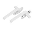 thumbnail image 5 of Unique Bargains Pair Aluminum Alloy Casement Window Locking Handgrip Right and Left Handle White, 5 of 5