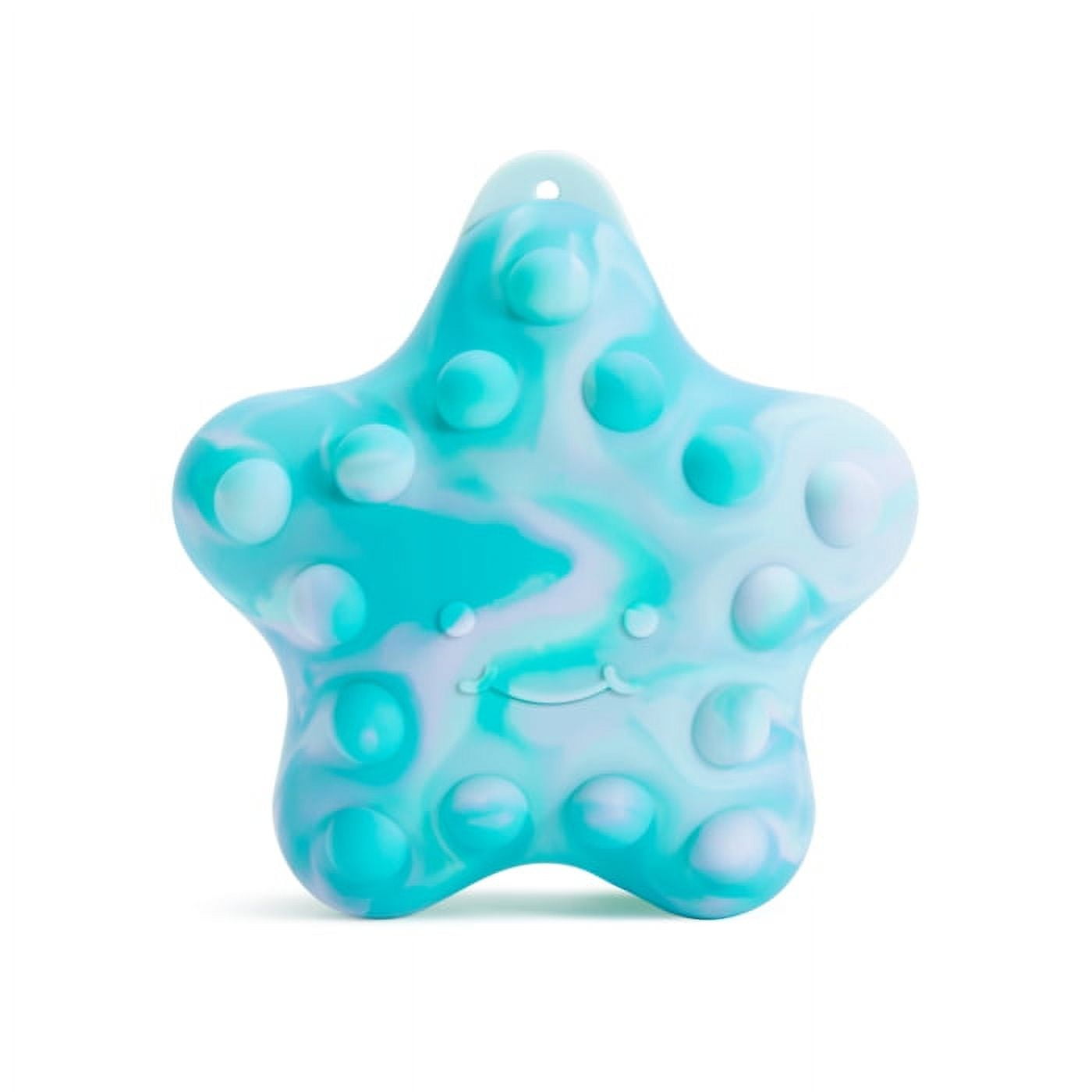 Munchkin Pop Squish Toddler Bath Toy, Starfish, 1 Pack