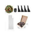 thumbnail image 2 of EleaEleanor Home Heritage 5 Foot Tall Christmas Tree with Warm White LED Lights and Folding, 2 of 6