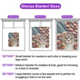 thumbnail image 5 of Patriotic Scottish Fold Stained Glass Portrait American Flag Cozy Sherpa Blanket Cat Lover Kitten Owner Gifts Warm Soft Throw Blanket - 01010, 5 of 5