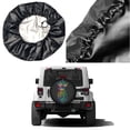 thumbnail image 5 of Dujiea Funda Universal Para Neumáticos De Repuesto Con Diseño De Piña Colorida, A Prueba De Polvo, Protectores De Neumáticos Para Remolques, Rv, Furgonetas, Suv, Camiones, Campistas Y Muchos Vehículos, 5 of 5