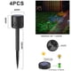 thumbnail image 2 of Luces solares para caminos al aire libre, paquete de 4 luces de paisaje, impermeables, luces LED solares para pasarela trasera para jardín, césped y Patio, 2 of 5