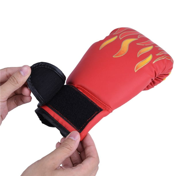 Kickboxing Gloves, Ergonomic Boxing Gloves Air Holes Hook And Loop