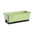thumbnail image 1 of koolsoo Window Box Planter Creative Unique Windowsill Planter for Shelf Office Porch Green 1pc, 1 of 9