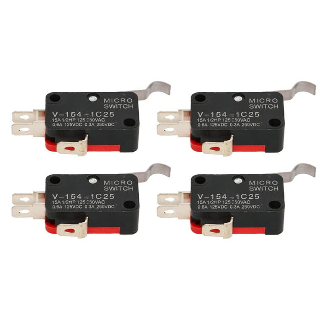 1014805, Micro-Interrupteur Compact Professionnel 4 Pcs 3 Broches pour Tempo Cart 2018 et Plus