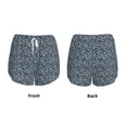 thumbnail image 3 of Salouo Small White Flowers Print Women's 2 in 1 Running Shorts Double-Layer Shorts Athletic Workout Gym Yoga Shorts Running Shorts for Women-X-Large, 3 of 7
