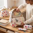 thumbnail image 4 of 4PCS Girls Backpack Set Cute Backpack School Backpack with Tote Bag Lunch Box Pencil Case Kids Backpack for Elementary Middle High School College Students, 4 of 4