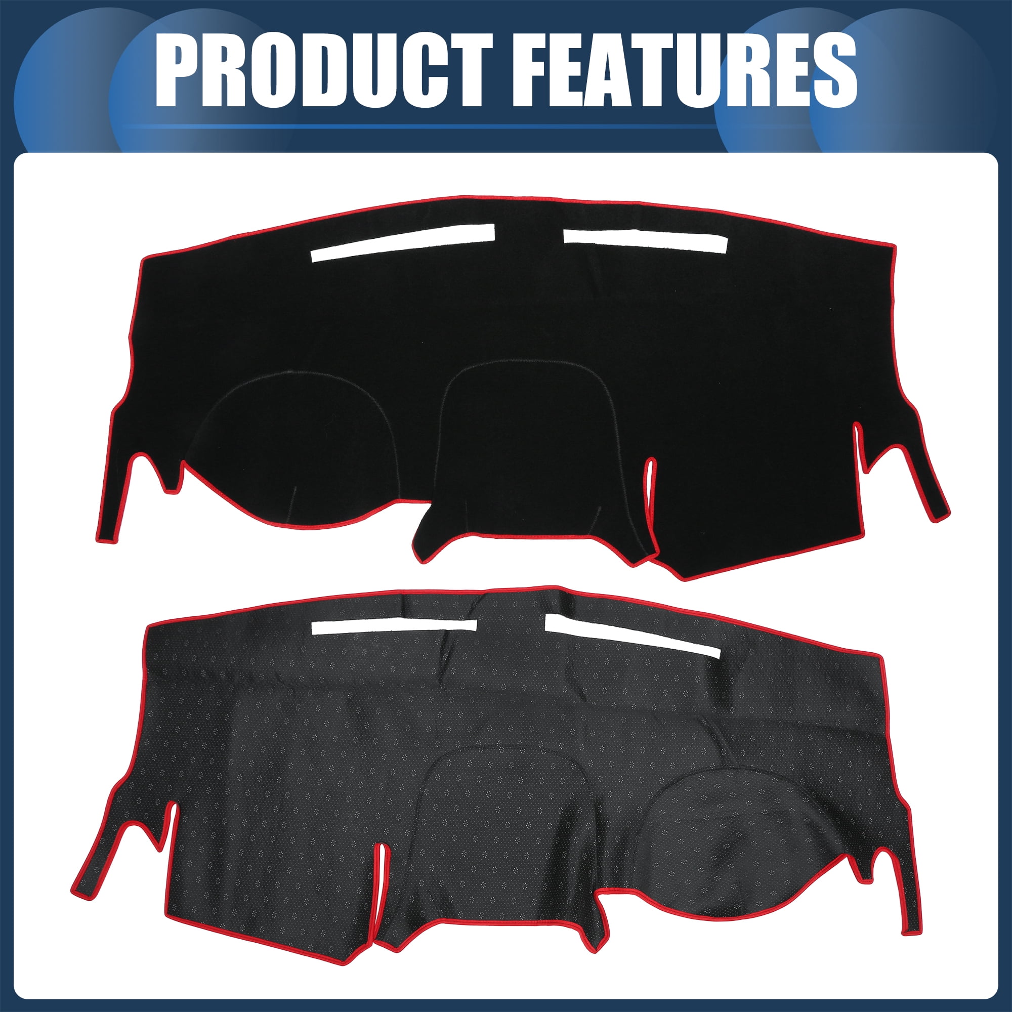 Unique Bargains Dash Cover Dashboard Carpet Mat for Dodge Grand Caravan 2011 2020