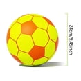 thumbnail image 2 of Active Kids indoor Play, 8 in, Foam Soccer Ball, Soft Soccer Ball, toddler Soccer Ball, Small Soccer Ball, indoor Kids Play Equipment, Orange Yellow Panels, 1 Pc, 2 of 6