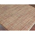thumbnail image 3 of Luxee Designs Zola Parquet Red/Yellow Jute/Rayon Flatweave Area Rug 8'x10', 3 of 3