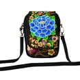thumbnail image 2 of ZTTD Womens Ethnic Style Embroidered Retro Backpack Mini Coin Purse Small Bag A, 2 of 2