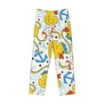 thumbnail image 4 of Xecao Ducks and Anchors Men's Straight Lounge Pajama Pants: The Ultimate in Comfortable Sleepwear, 4 of 9