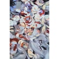 thumbnail image 4 of Maklaine 30" Modern Polystyrene Framed Canvas Fabric Painting in Matte White, 4 of 5