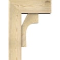 thumbnail image 3 of Ekena Millwork 8"W x 20"D x 28"H Westlake Block Rough Sawn Bracket w/ Offset Brace, Douglas Fir, 3 of 25