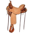 thumbnail image 2 of 16 In Circle Y Horse Saddle Drover Flex2 Ss Trail Wide W/ 5″ Cantle, 2 of 2