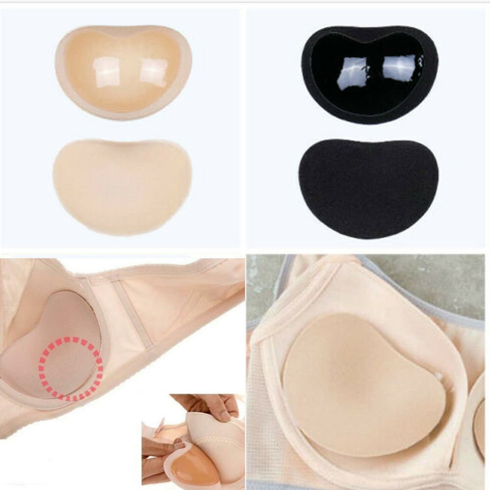 Women S Breast Push Up Pads Swimsuit Accessories Silicone Bra Pad Cover
