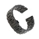 thumbnail image 1 of Correa de reloj Hugo Banda de reloj de acero inoxidable Negro 24mm, 1 of 9