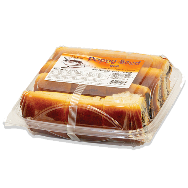 Poppy Seed Rolls Fresh Bakery 454g 16 oz