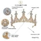 thumbnail image 3 of Corona de princesa de cristal para niñas, tiaras de cumpleaños doradas para niños con tocados de diamantes de imitación, accesorios para niñas, bodas, bailes de graduación, fiestas de disfraces, 3 of 8