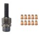 thumbnail image 1 of Adaptador de Remachadora Manual para Placa de Matrícula Metálica, Instalación Sencilla, 11 Piezas M10, 1 of 8