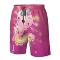 thumbnail image 4 of Fotbe Cute Pink Axolotl A Trajes de Baño Estampados para Hombre, Shorts de Verano de Secado Rápido, Ropa de Playa, Bañadores-Small, 4 of 6