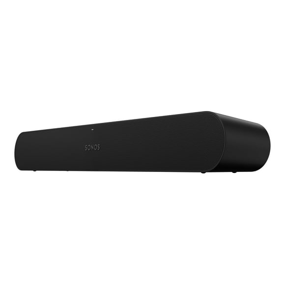 Sonos Ray - Sound bar - wireless - Ethernet, Fast Ethernet, Wi-Fi - App-controlled - 2-way - black