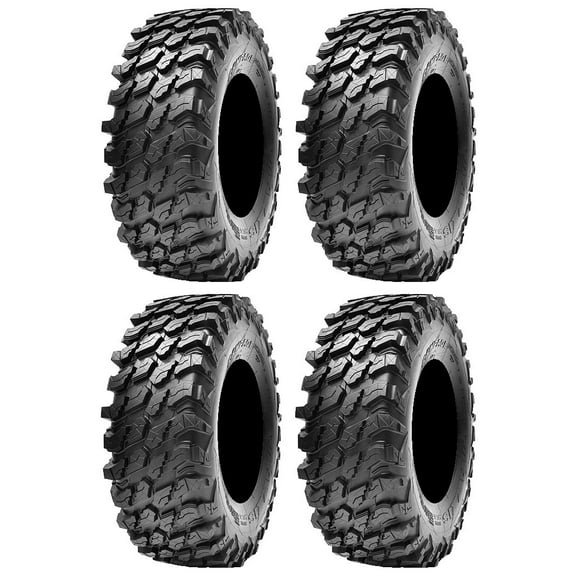 Full set of Maxxis Rampage Radial (8ply) ATV Tires 30x10-15 (4)
