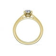 thumbnail image 2 of 1.00 Ct Brilliant Pear Cut Solitaire Genuine Diamond Beautiful Wedding Ring for her Solid 18K Yellow Gold Size 7, 2 of 8