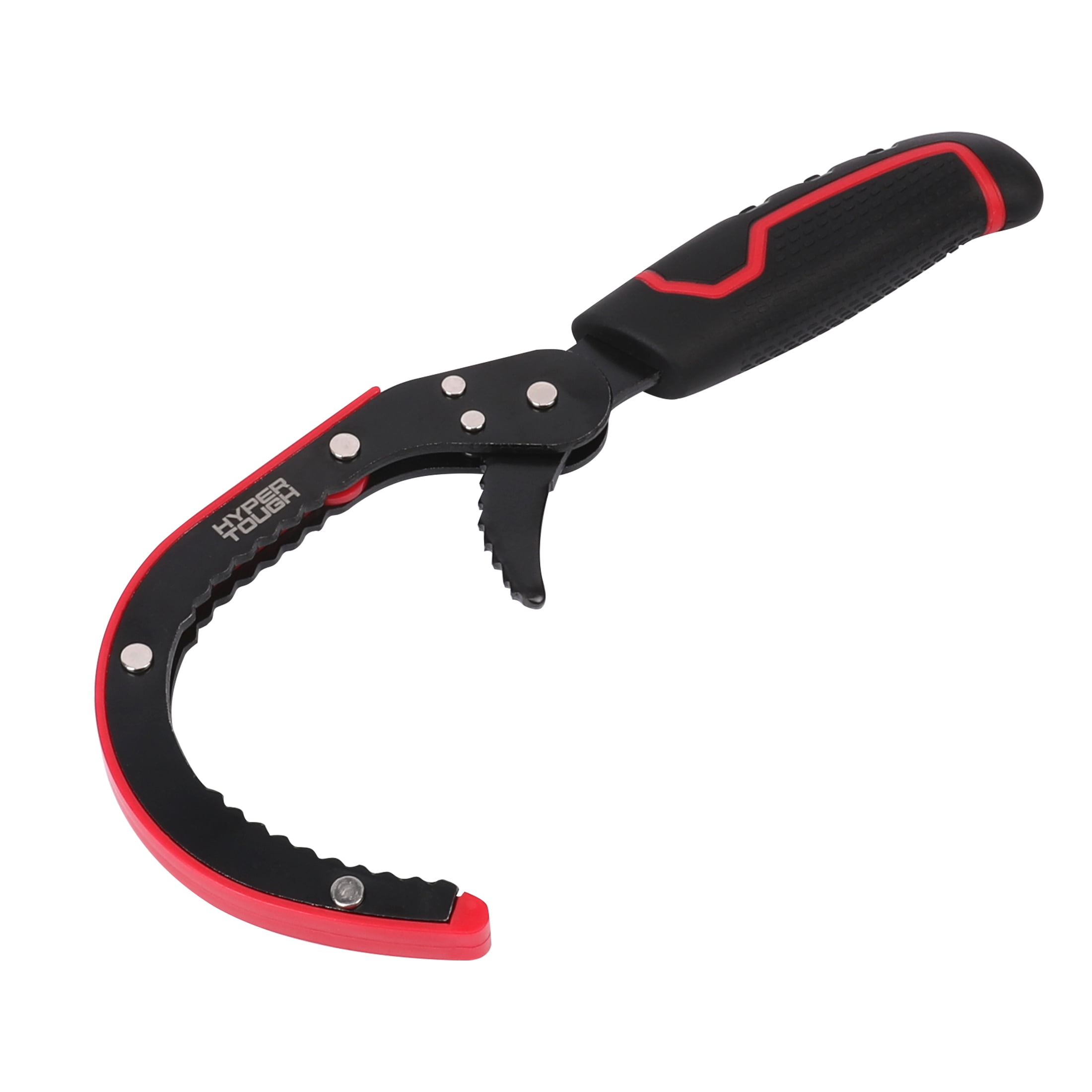 Hyper Tough Auto Adjustable Jaw Grip Oil Filter Wrench, Heavy Duty, 2-3/4 to 3-3/4 inch