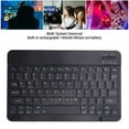 thumbnail image 4 of Rechargeable  Keyboard, Portable  Keyboard Sleep State Long Battery Life 10 Inch  for Phone Black,White, 4 of 7