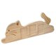 thumbnail image 5 of Soporte para fotos con temática de gatos, adorno decorativo de madera, fácil de instalar, soporte para regalos, Gato mentiroso, 5 of 9