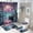 Ship-7, variant on Fantasy Ship Print Shower Curtain Set 4-Set Bathroom Decor Set Moonlight Magical Night Scene Includes Toilet Cover Mat ,Floor Mat ,U-Mat ,Shower Curtain with 12 Hooks,72inx72in