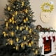 thumbnail image 1 of Guirnalda de luces navideñas con forma de piña para decorar el árbol de Navidad, cumpleaños o Acción de Gracias. Funciona con pilas (pilas no incluidas)., 1 of 7